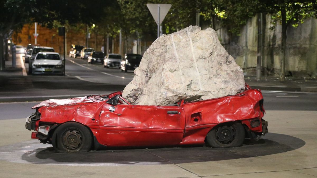 Voiture écrasée // Source : Tracy Lundgren - Pixabay Voiture écrasée // Source : Tracy Lundgren - Pixabay