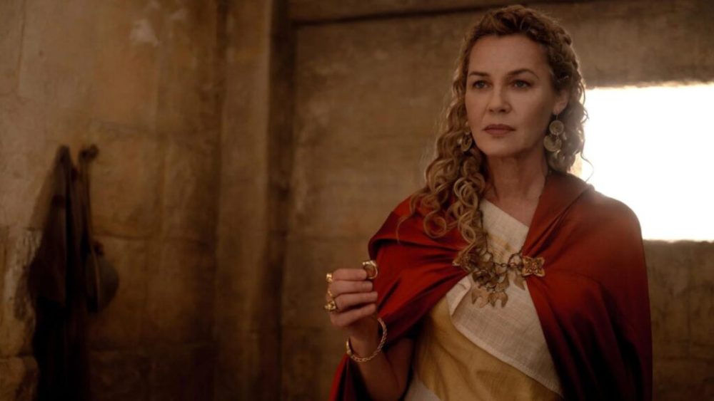 Connie Nielsen dans Gladiator 2. // Source : Paramount Connie Nielsen dans Gladiator 2. // Source : Paramount