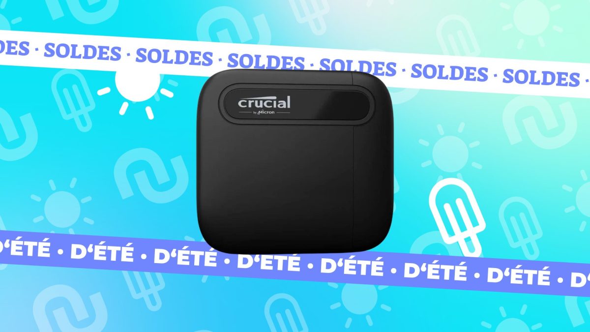 Disque dur SSD Externe Crucial 1 To en solde Disque dur SSD Externe Crucial 1 To en solde