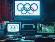 Les hackers militants vont cibler des sites liés aux JO 2024. // Source : Numerama avec Midjourney