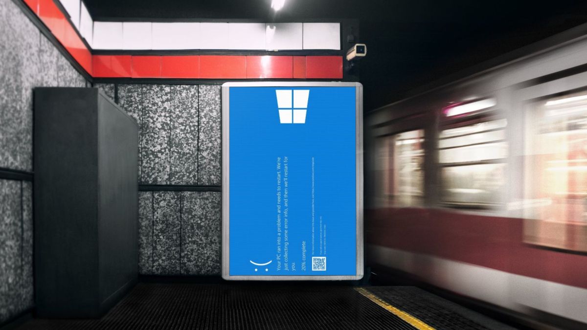 Panne mondiale liée à Microsoft // Source : Montage Numerama Panne mondiale liée à Microsoft // Source : Montage Numerama