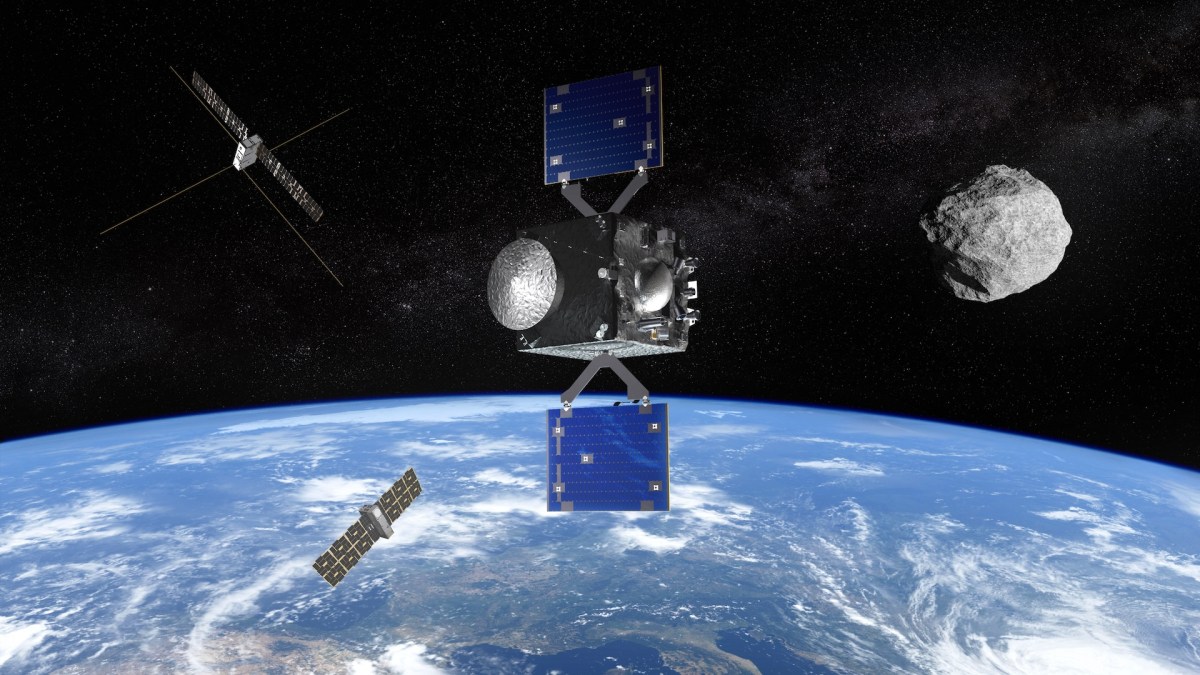 La sonde Ramses de l'ESA pour étudier Apophis // Source : ESA La sonde Ramses de l'ESA pour étudier Apophis // Source : ESA