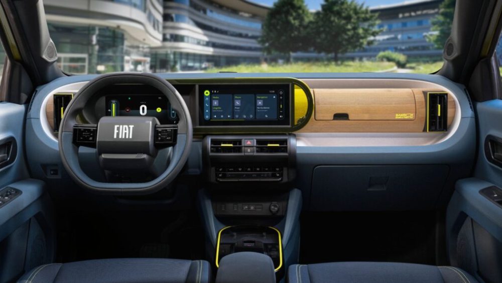 Intérieur de la Fiat Grande Panda // Source : Fiat Intérieur de la Fiat Grande Panda // Source : Fiat