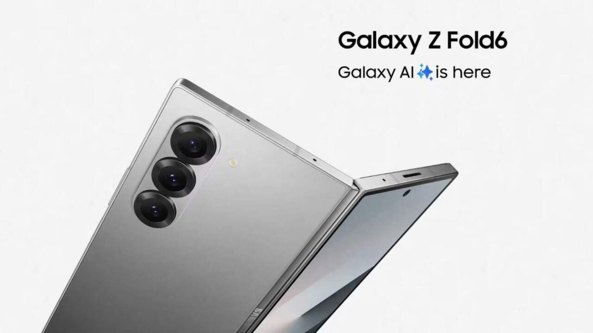 Le Samsung Galaxy Z Fold 6, d'après les fuites. // Source : Samsung Le Samsung Galaxy Z Fold 6, d'après les fuites. // Source : Samsung