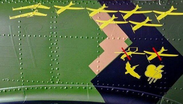 La liste des drones potentiellement abattus. Deux autres ont été rajoutés sur less dernières images. // Source : X La liste des drones potentiellement abattus. Deux autres ont été rajoutés sur less dernières images. // Source : X
