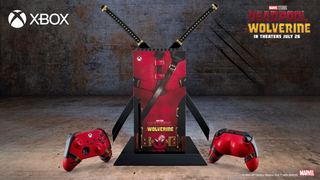 Manette Xbox à l'effigie de Deadpool // Source : Microsoft Manette Xbox à l'effigie de Deadpool // Source : Microsoft