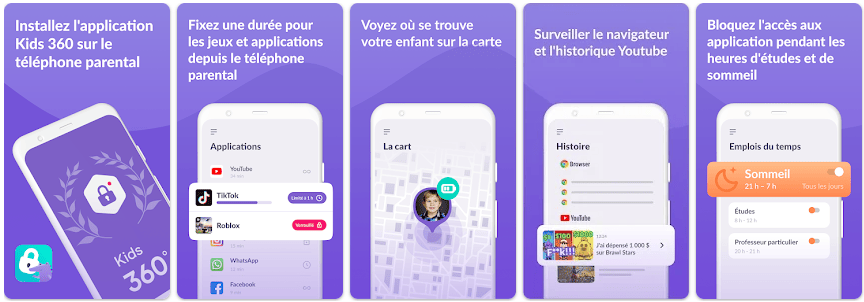 Kids360: Contrôle Parental // Source : ANKO Solutions LLC Kids360: Contrôle Parental // Source : ANKO Solutions LLC