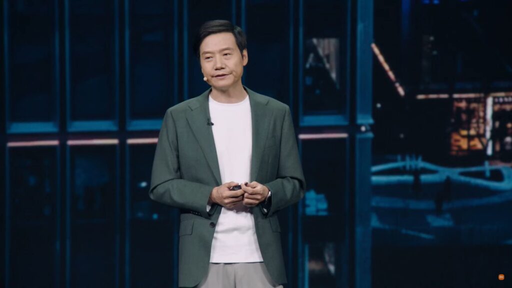 Lei Jun - CEO Xiaomi // Source : Capture du live Xiaomi Lei Jun - CEO Xiaomi // Source : Capture du live Xiaomi