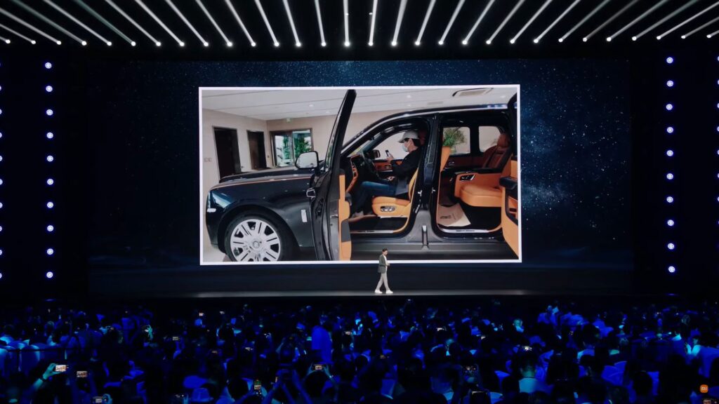 Le patron de Xiaomi surpris en concession // Source : Xiaomi Le patron de Xiaomi surpris en concession // Source : Xiaomi