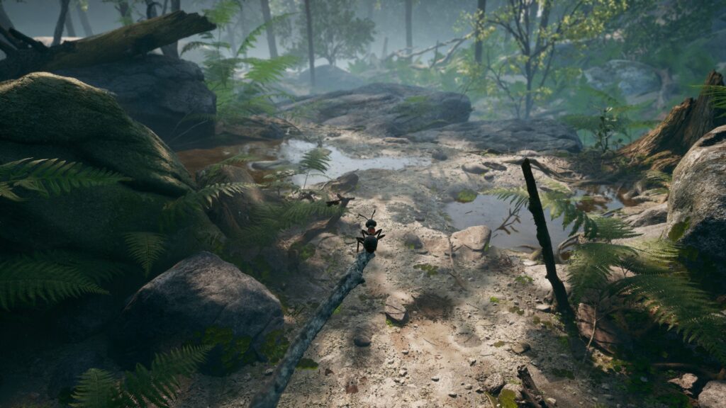 Une autre échelle, c'est assez grisant. // Source : Microids Une autre échelle, c'est assez grisant. // Source : Microids