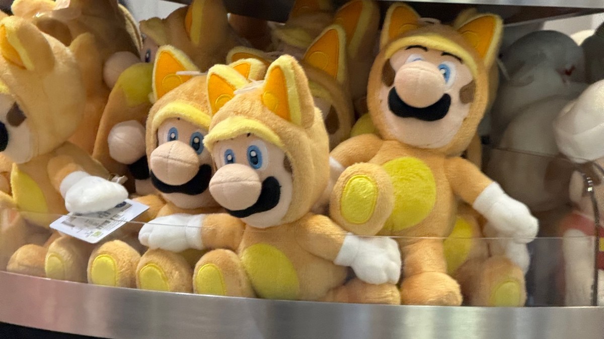 Des peluches Mario à New York. // Source : Numerama Des peluches Mario à New York. // Source : Numerama