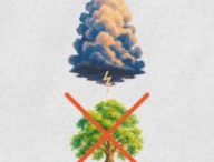 Il ne faut jamais rester sous un arbre pendant un orage. // Source : Montage Numerama avec Canva Il ne faut jamais rester sous un arbre pendant un orage. // Source : Montage Numerama avec Canva