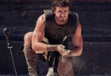Paul Mescal dans l'arène de Gladiator 2. // Source : Paramount Paul Mescal dans l'arène de Gladiator 2. // Source : Paramount