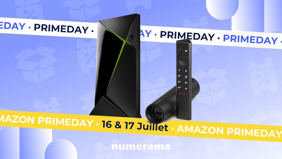 Nvidia Shield TV PRo // Source : Montage Numerama Nvidia Shield TV PRo // Source : Montage Numerama