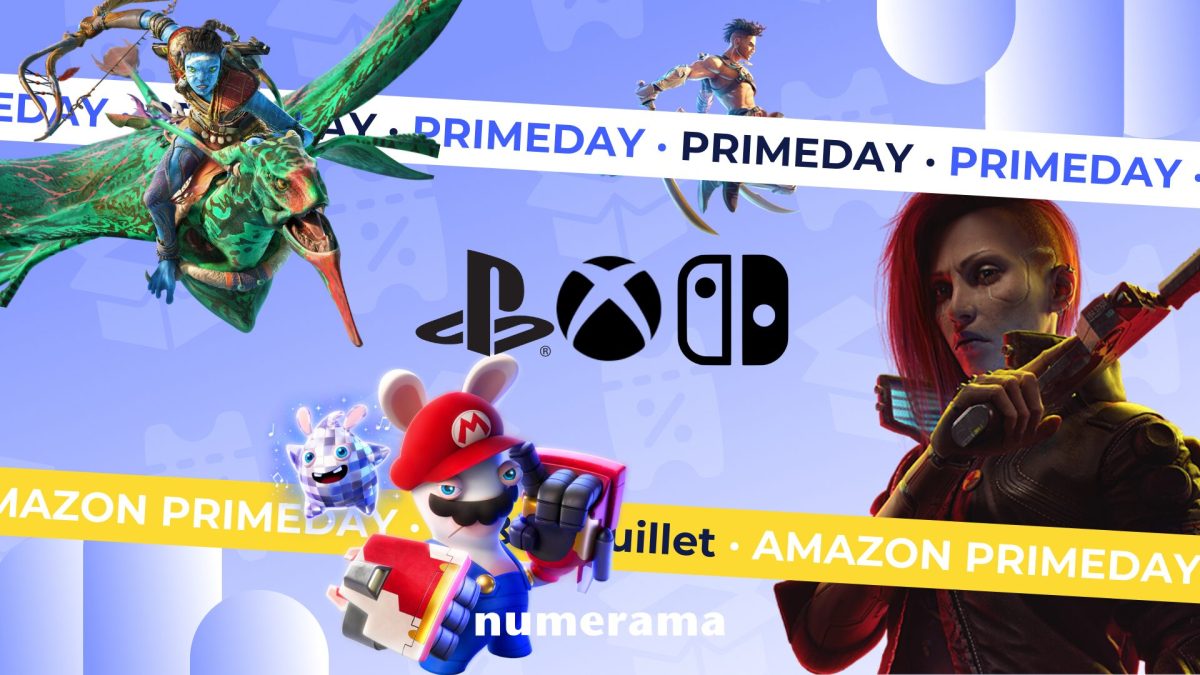 Sélec JV Prime Day 2024 // Source : Montage Numerama Sélec JV Prime Day 2024 // Source : Montage Numerama
