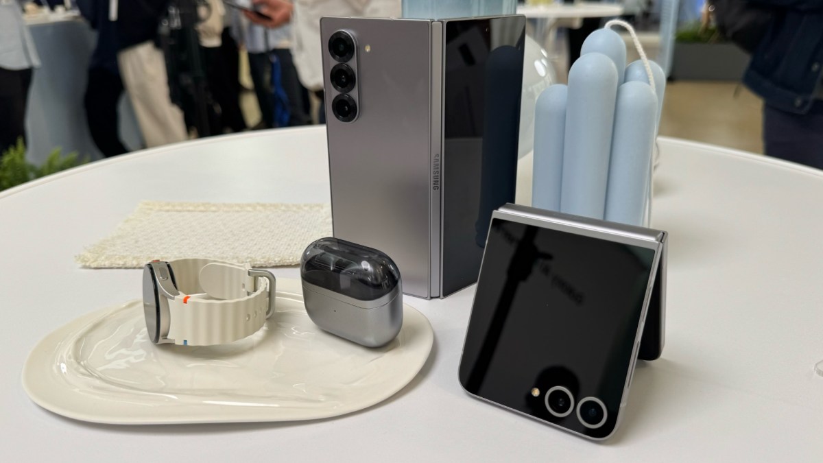 Toutes les nouveautés Samsung (Galaxy Z Fold 6, Z Fold 6, Ring, Watch Ultra, Buds Pro) annoncées le 10 juillet. // Source : Numerama Toutes les nouveautés Samsung (Galaxy Z Fold 6, Z Fold 6, Ring, Watch Ultra, Buds Pro) annoncées le 10 juillet. // Source : Numerama