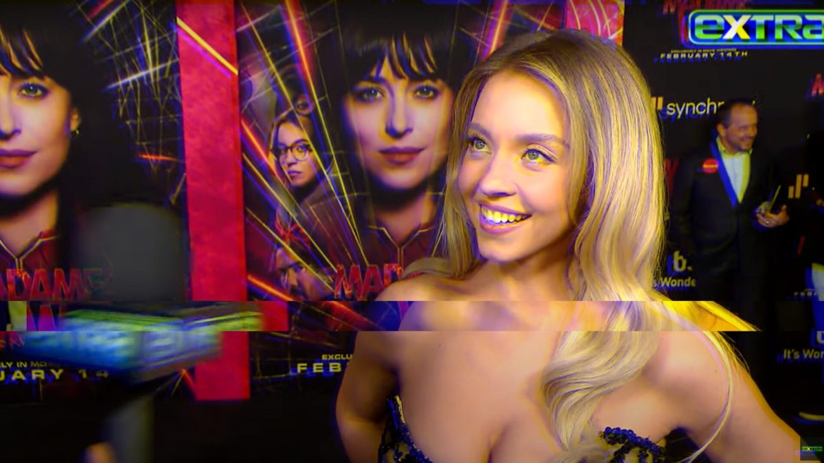 Le numéro de l'actrice Sydney Sweeney aurait été hacké. // Source : Extra / YouTube Le numéro de l'actrice Sydney Sweeney aurait été hacké. // Source : Extra / YouTube