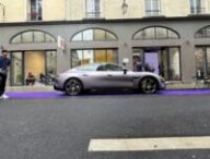 La Xiaomi Su7 à Paris // Source : Julien Cadot pour Numerama