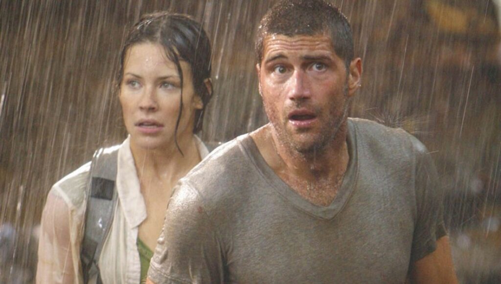 Oui, il pleut beaucoup dans Lost // Source : ABC Oui, il pleut beaucoup dans Lost // Source : ABC