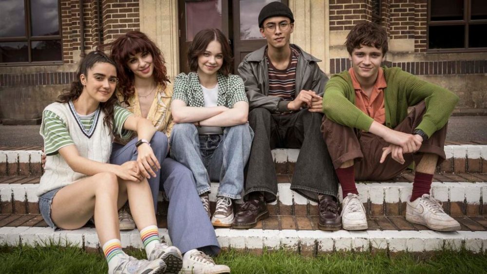 La bande d'amis de Pip // Source : Netflix La bande d'amis de Pip // Source : Netflix