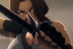 Lara Croft, toujours aussi badass // Source : Netflix Lara Croft, toujours aussi badass // Source : Netflix