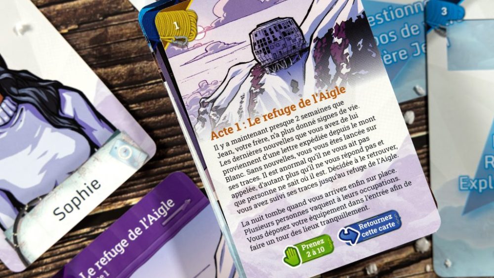 Le premier acte de l'histoire. // Source : La Boîte de Jeu Le premier acte de l'histoire. // Source : La Boîte de Jeu