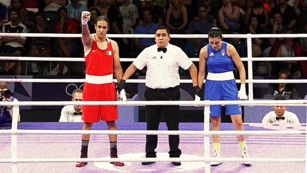 La boxe Imane Khelif est au coeur d'une polémique sur son genre. // Source : France TV La boxe Imane Khelif est au coeur d'une polémique sur son genre. // Source : France TV