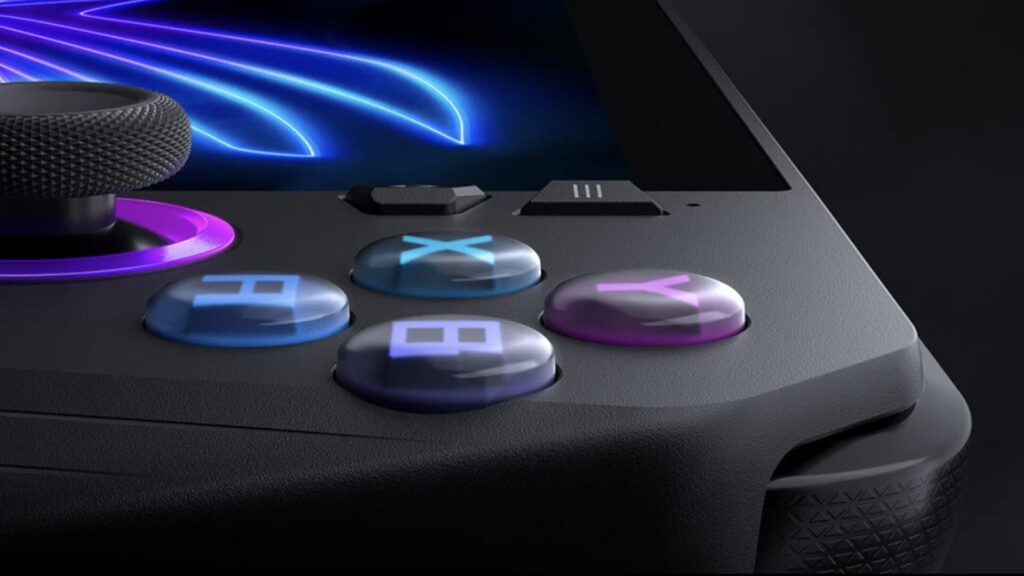 Asus Rog Ally X // Source : Asus Asus Rog Ally X // Source : Asus