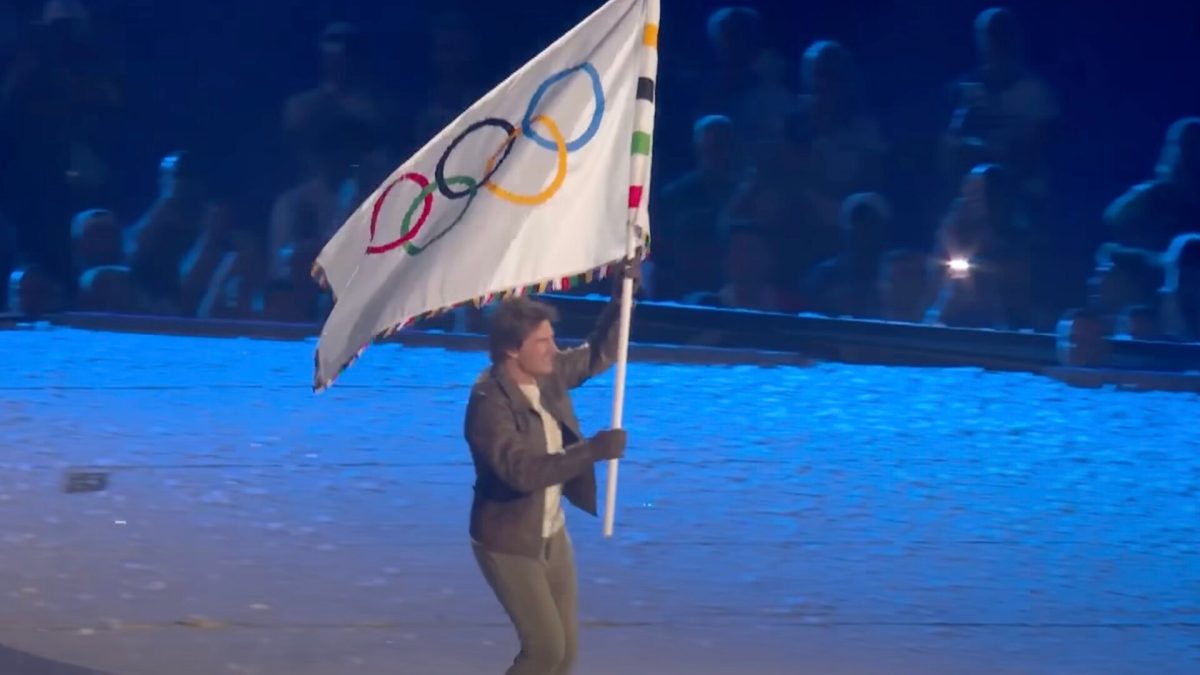Cérémonie de clôture des JO 2024 // Source : Capture YouTube France TV Cérémonie de clôture des JO 2024 // Source : Capture YouTube France TV