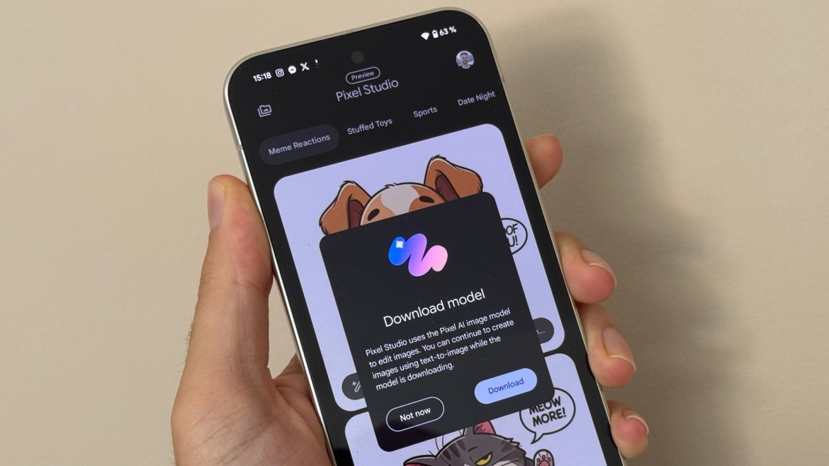 Grâce à sa puce et à sa mémoire vive, le Pixel 9 Pro peut faire tourner des modèles en local. Grâce à sa puce et à sa mémoire vive, le Pixel 9 Pro peut faire tourner des modèles en local.