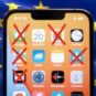 Les applications qui seront bientôt supprimables en Europe. // Source : Numerama Les applications qui seront bientôt supprimables en Europe. // Source : Numerama