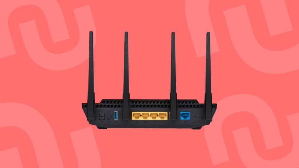 Ports ASUS RT-AX58U v2 // Source : Asus Ports ASUS RT-AX58U v2 // Source : Asus