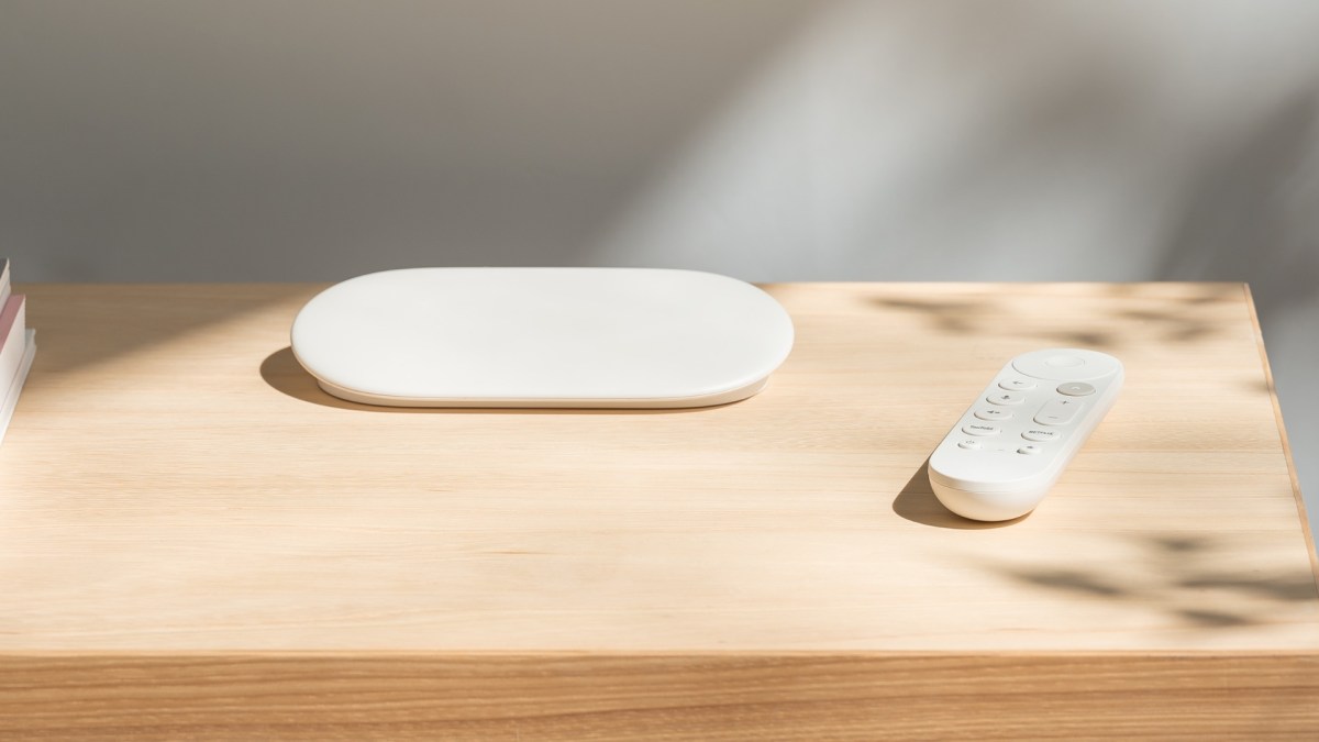 Le Google TV Streamer 4K. // Source : Google Le Google TV Streamer 4K. // Source : Google
