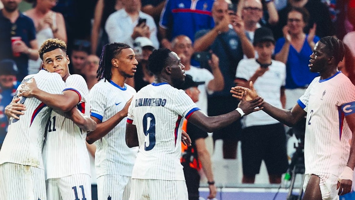 L'Équipe de France olympique // Source : Twitter FFF L'Équipe de France olympique // Source : Twitter FFF