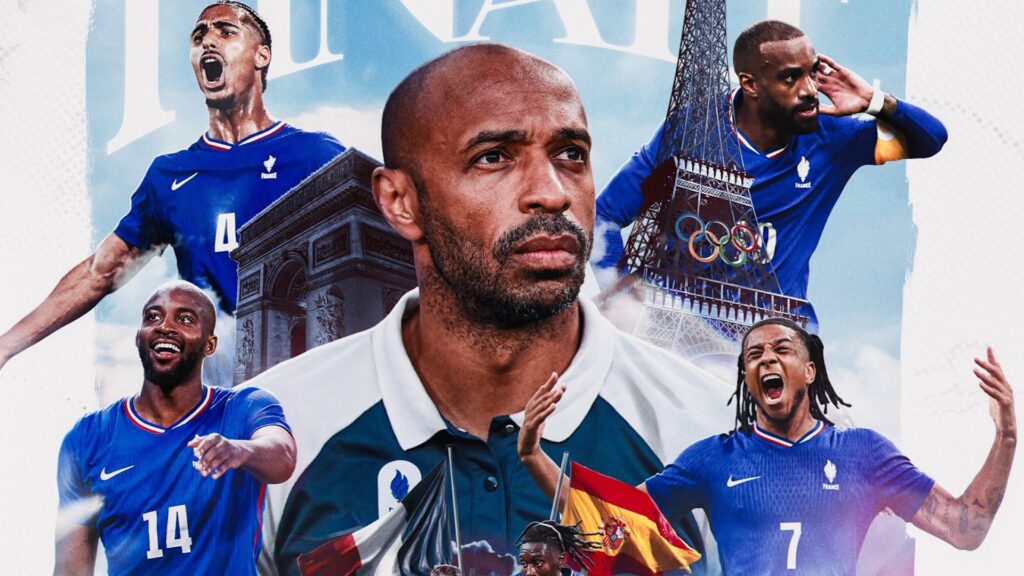 Équipe de France JO 2024 // Source : Twitter FFF Équipe de France JO 2024 // Source : Twitter FFF