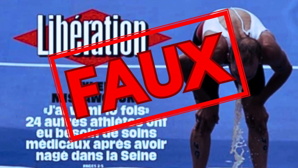 Cette fausse une de Libération a été montée par la propagande russe. // Source : Montage Numerama Cette fausse une de Libération a été montée par la propagande russe. // Source : Montage Numerama