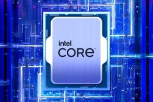 Une puce Intel Core. // Source : Intel Une puce Intel Core. // Source : Intel