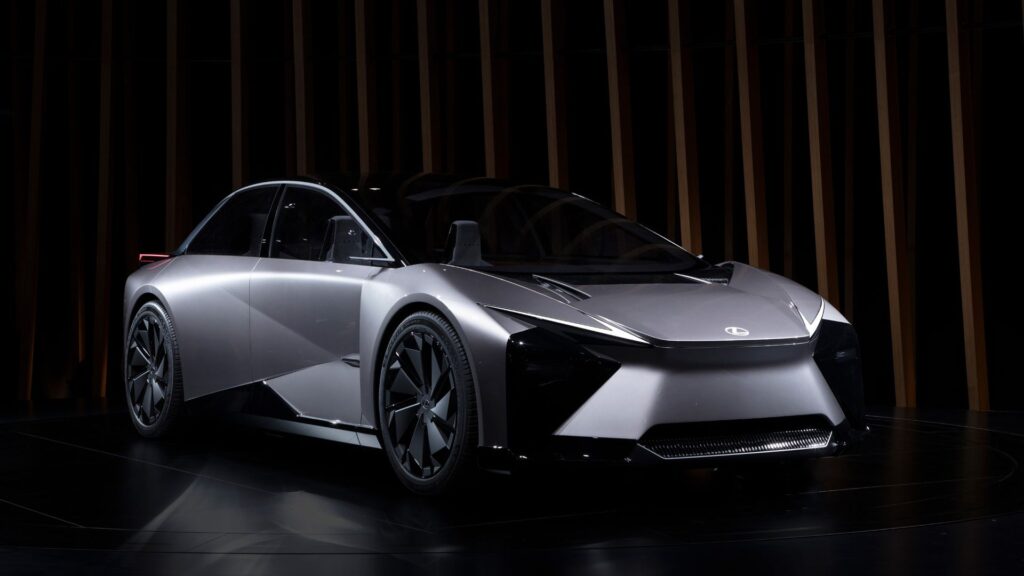 Lexus concept LF ZC électrique // Source : Lexus Lexus concept LF ZC électrique // Source : Lexus