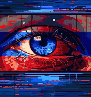 La Russie restreint l'accès à des milliers de site. // Source : Numerama avec Midjourney