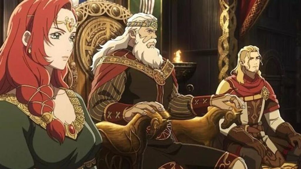Hera et son père, Helm, dans La Guerre des Rohirrim // Source : Warner Bros Hera et son père, Helm, dans La Guerre des Rohirrim // Source : Warner Bros