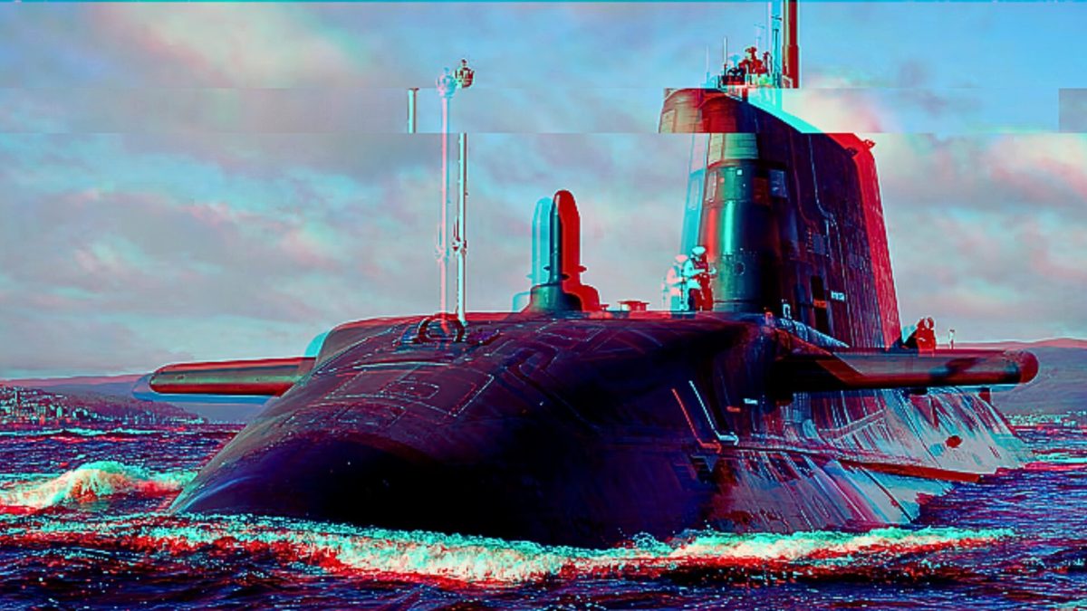Le sous-marin britannique HMS Ambush. // Source : Royal Navy Le sous-marin britannique HMS Ambush. // Source : Royal Navy