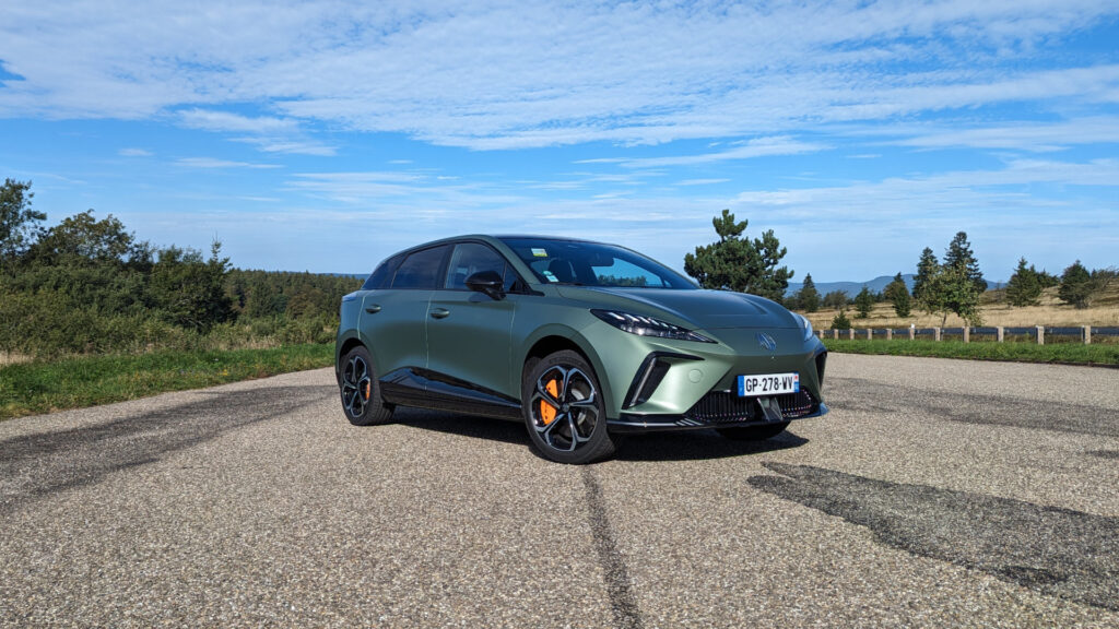 MG4 Xpower // Source : Raphaelle Baut pour Numerama MG4 Xpower // Source : Raphaelle Baut pour Numerama