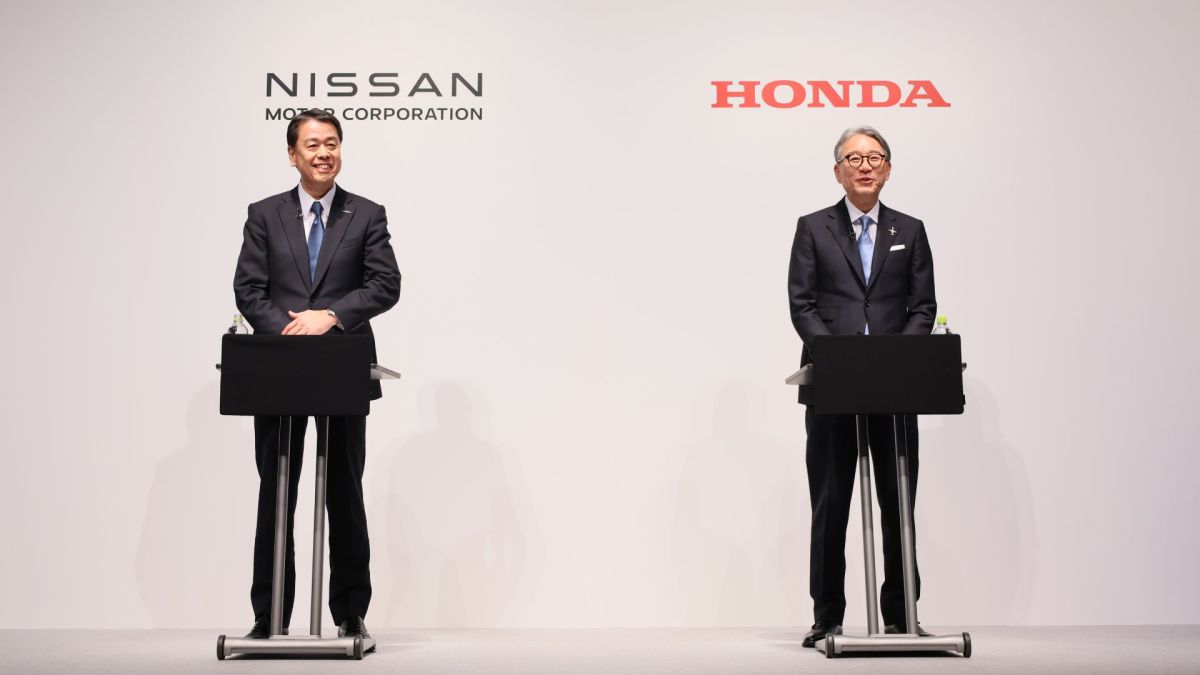 Signature du partenariat entre Honda et Nissan // Source : Honda-Nissan Signature du partenariat entre Honda et Nissan // Source : Honda-Nissan