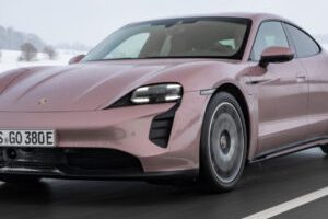 La Porsche Taycan. // Source : Porsche La Porsche Taycan. // Source : Porsche