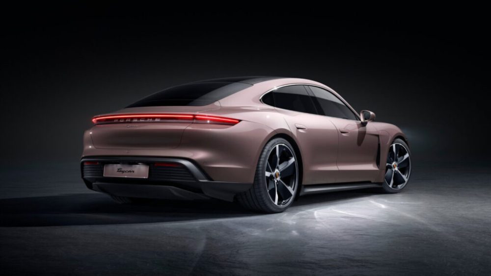 Arrière Porsche Taycan Arrière Porsche Taycan
