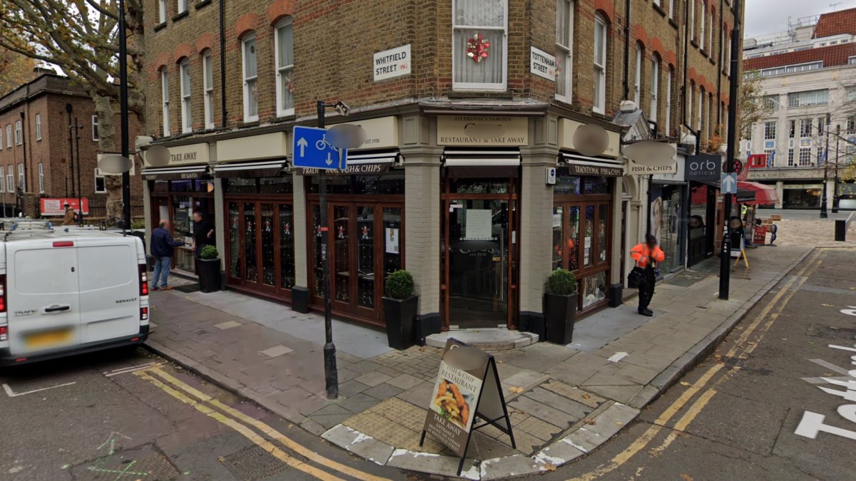 Un restaurant à Londres, depuis Google Street View.. // Source : Capture Numerama Un restaurant à Londres, depuis Google Street View.. // Source : Capture Numerama