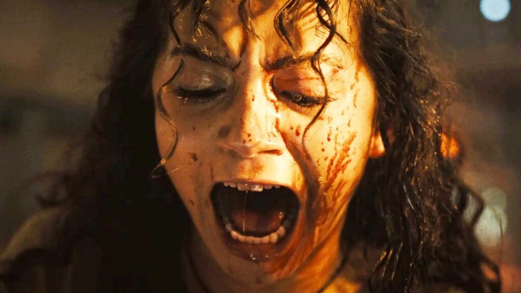 Kay souffre beaucoup dans Alien : Romulus // Source : 20th Century Fox Kay souffre beaucoup dans Alien : Romulus // Source : 20th Century Fox
