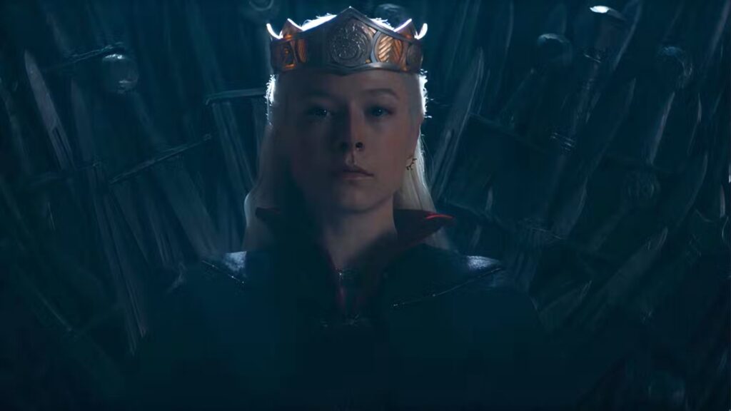 La Queen Rhaenyra, enfin // Source : HBO La Queen Rhaenyra, enfin // Source : HBO