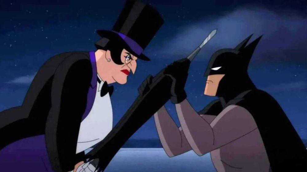 Le Pingouin se réinvente dans Caped Crusader // Source : Prime Video Le Pingouin se réinvente dans Caped Crusader // Source : Prime Video