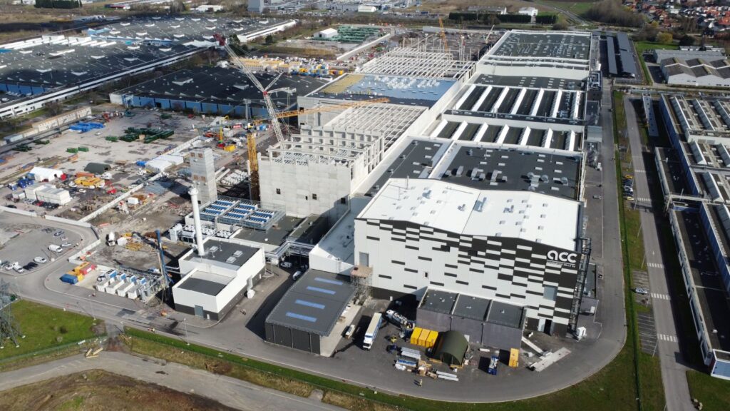 Usine de batterie ACC en France // Source : ACC Usine de batterie ACC en France // Source : ACC